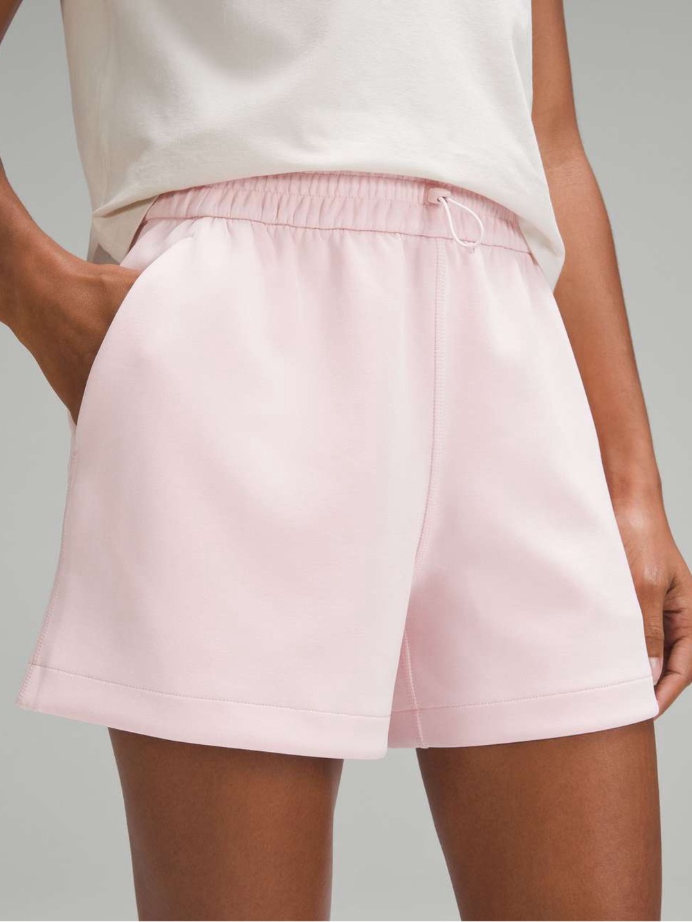 Lululemon softstreme 4” pink strawberry milkshake shorts 4